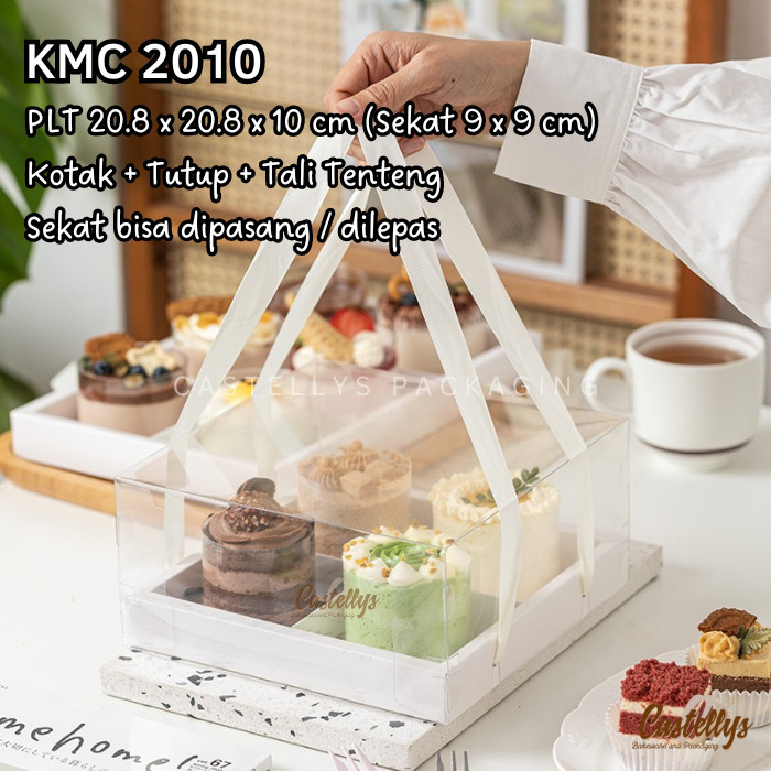 

Kotak Box Kue KC2010 Cupcake Muffin Pudding Cup Pie Tart Cake Roti