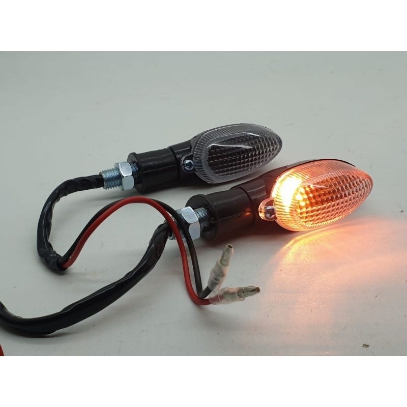 [ DELSER MOTOR ] Sen Mini Model Vixion Old & Vixion New Sepasang Universal sein lampu sein motor vik