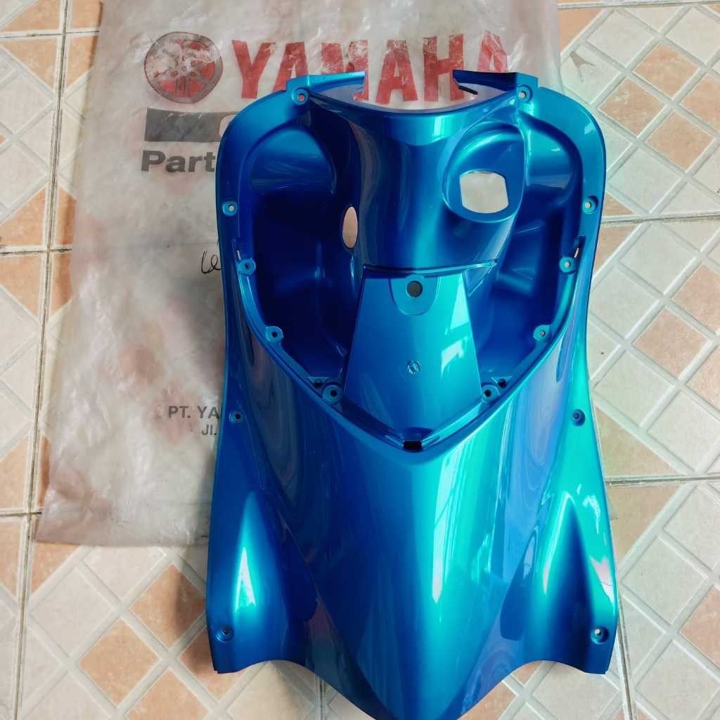 COD/COVER LEGHSHIELD DEK KUNCI KONTAK 100% ORIGINAL YAMAHA FINO KARBU ( 1UB-F8312-00-P2 ) NEW OLD ST