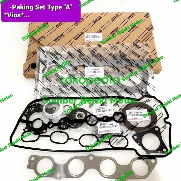 packing set vios gen 1 paking gasket full set vios gen 1 original