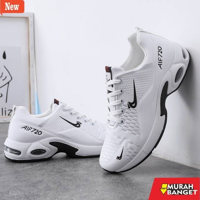 sepatu lari wanita rekomendasi Sepatu Pria Sport Running Fashion AIF720 Kualitas Import Bahan Kualit