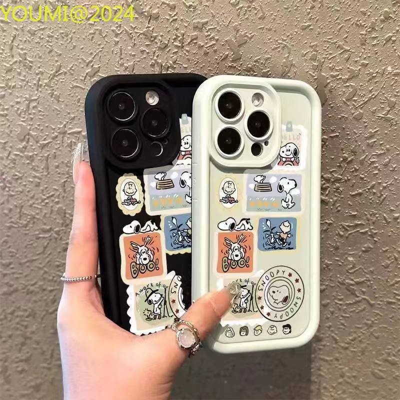 Happy Family Label Snoopy is suitable for Samsung A54 5G A53 5G A13 A33 5G A32 4G A14 A13 A22 4G pho