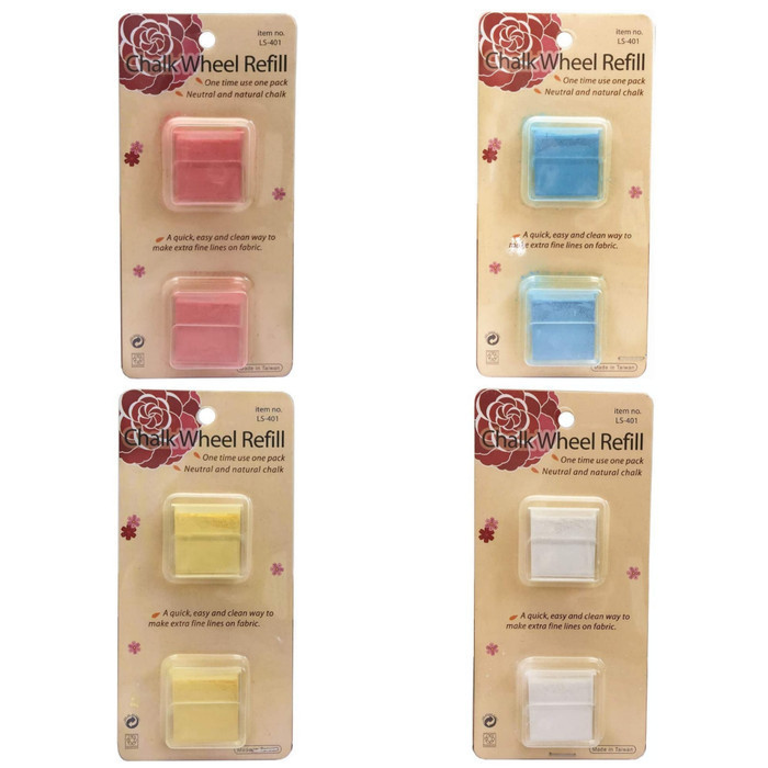 Refill Isi Ulang Kapur Bahan Beroda / Tailor Chalk Wheel (LS-401)