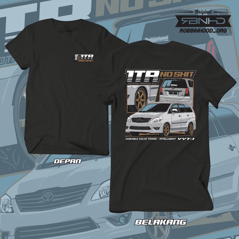 Kaos Innova Bensin 1TR kaos Toyota Innova Kaos Kijang Innova