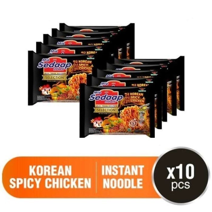 

mie sedap Korean spicy isi 10 pcs