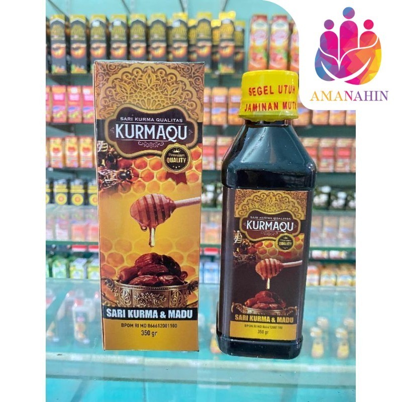 

KURMAQU / SARI KURMA DAN MADU 350gr 100% BAHAN ALAMI UHJ