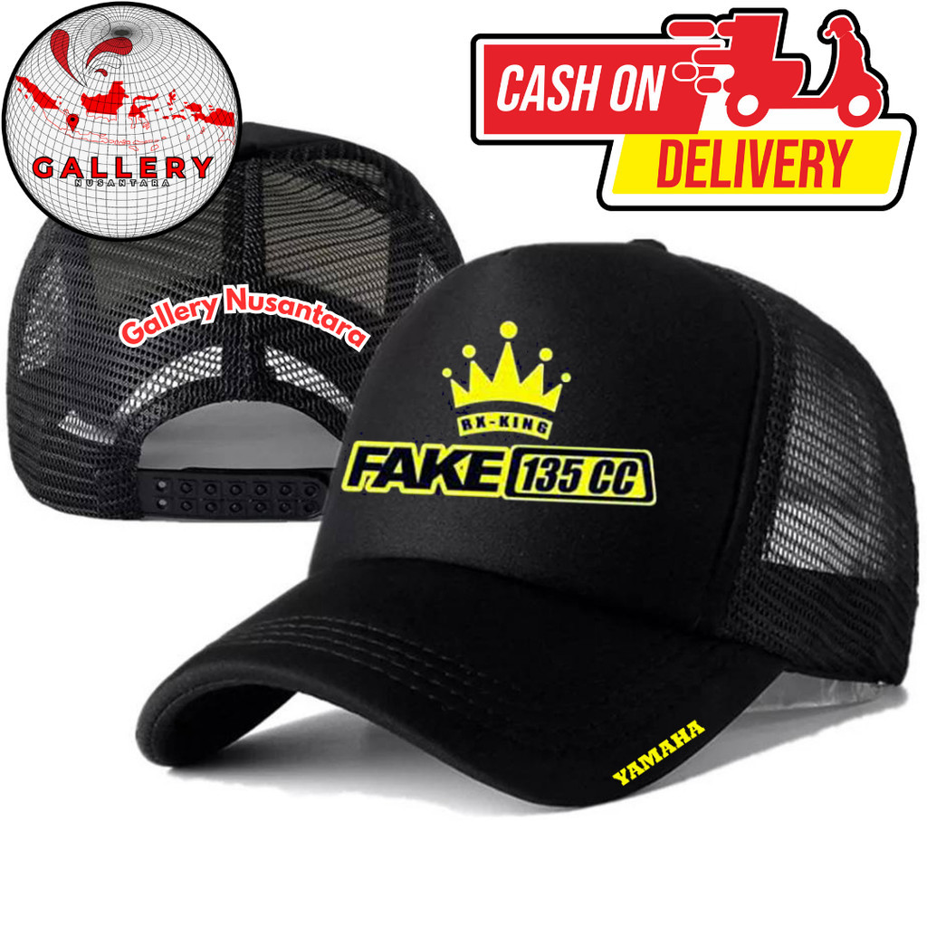 Gallery Nusantara Topi Trucker RX-KING - Topi Distro RX-KING Logo - Topi RX-KING Premium - Topi Pria