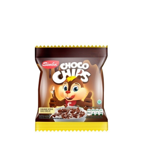 

Simba Choco Chips Sereal 6g Isi 10pcs Cemilan Murah dan Enak