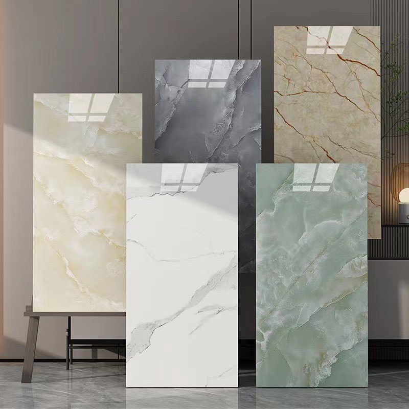 Paket 6 Pcs 1 Meter Persegi Vinyl Marble Dinding 30x60 cm Stiker Granit Dapur Lantai Kamar Wallpaper