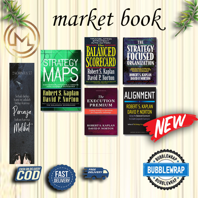 The Balanced Scorecard, Strategy Maps, Alignment by Robert S. Kaplan (English) (A5/B5)