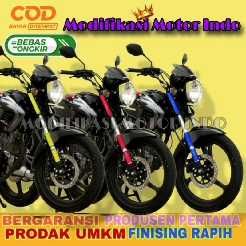 aksesoris motor Honda Tiger Atas Bawah cover shock