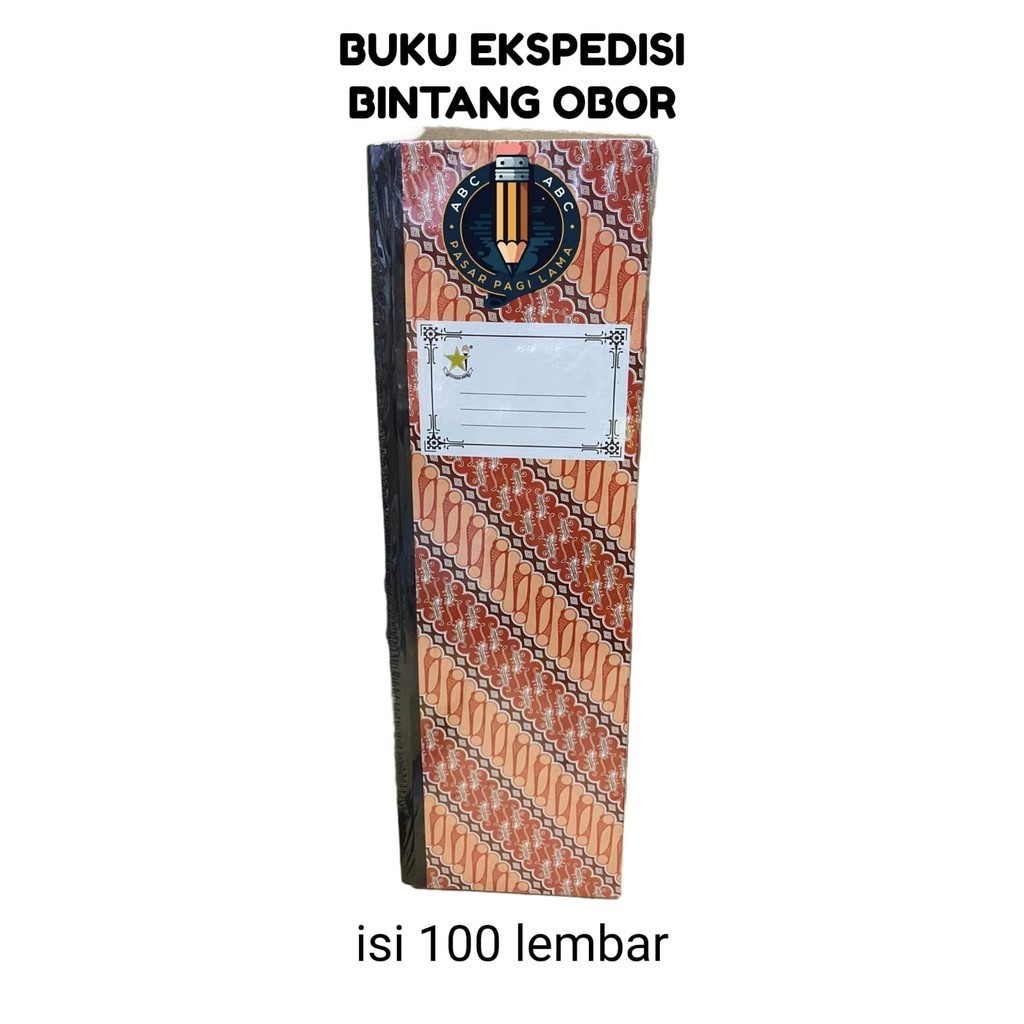 

BUKU EKSPEDISI 100 LEMBAR BINTANG OBOR