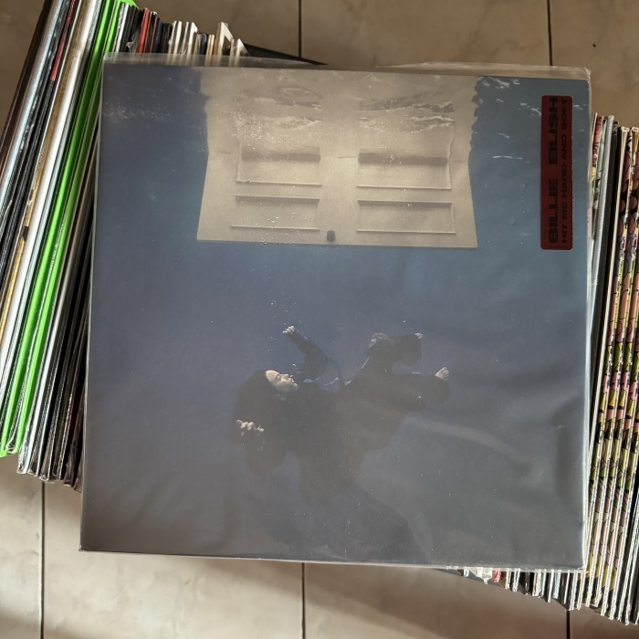 Vinyl Piringan Hitam Billie Eilish -Hit Me Hard And Soft