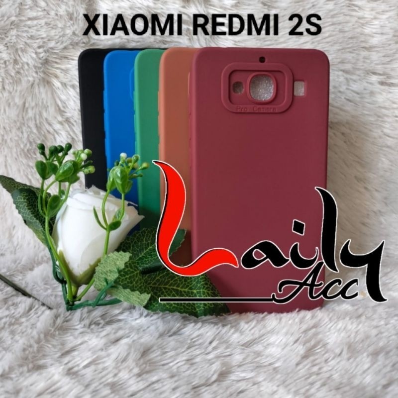 Softcase Macaron Casing Pro Camera XIOMI REDMI 2s Silikon Case Casing