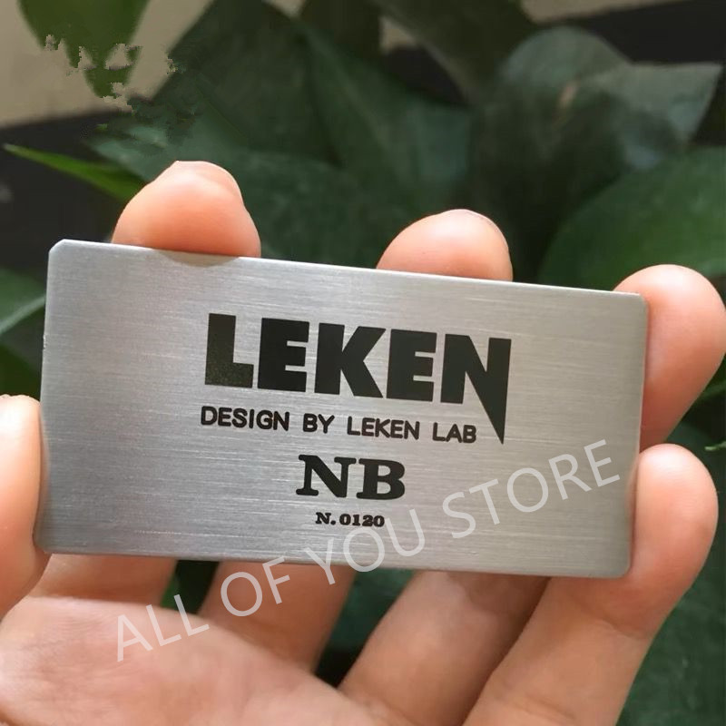 

Metal Aluminum Plate Custom Logo with Strong Back Glue, Stainless Steel Perfume Bottle Arc 3D Wine Metal Label