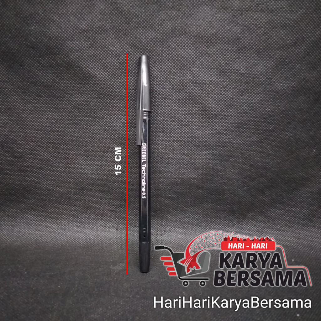 

PULPEN GREEBEL TECHNOLINE/STANDARD 0.5 BLACK 1'S