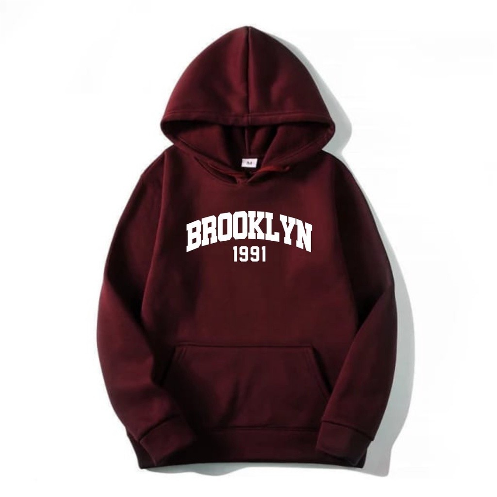 BGROOTSTORE-Jumper hoodie BROOKLYN 1991 || BROOKLYN 1991 Sweater Hoodie ( Pria & Wanita )