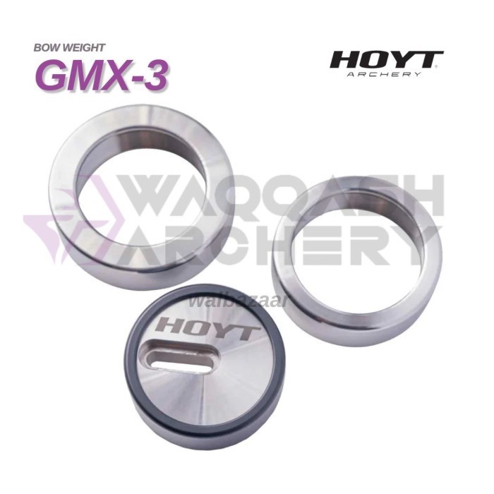 HOYT GMX-3 Weight Barebow Pemberat Busur Riser Murah Stainless Steel