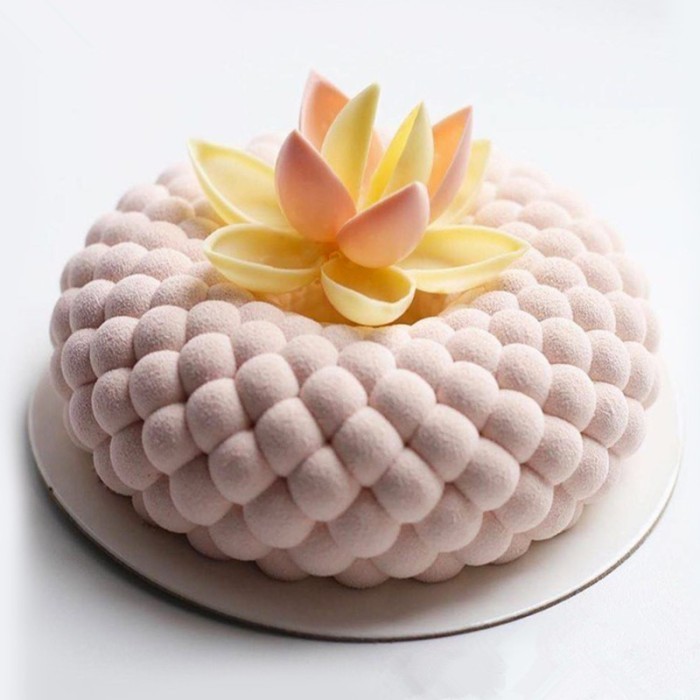 

TERJUAL Cetakan Silicone Silikon Entremet Honore Loyang Puding Cake Cokelat