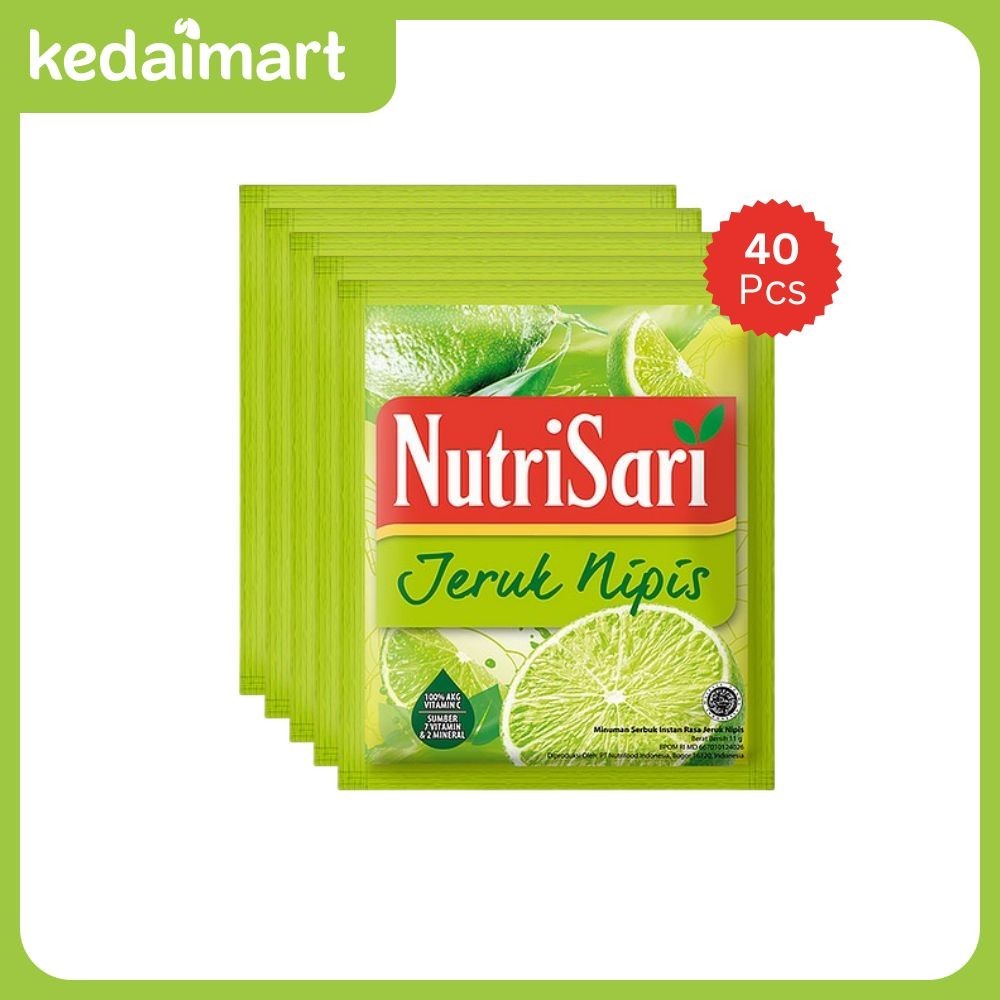 

Nutrisari Jeruk Nipis Pack Isi 40