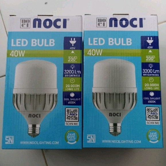 Lampu Led Kapsul / Capsule Jumbo Lampu Industri Noci 40w 40watt Putih Hemat Listrik