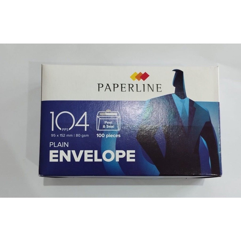 

(Per Kotak) Amplop Putih Polos Paperline 104