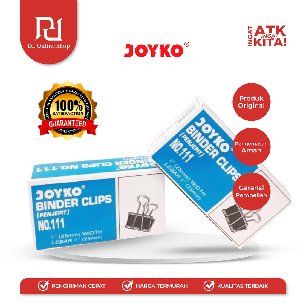 

JOYKO BINDER CLIP NO.111 (1DUS)