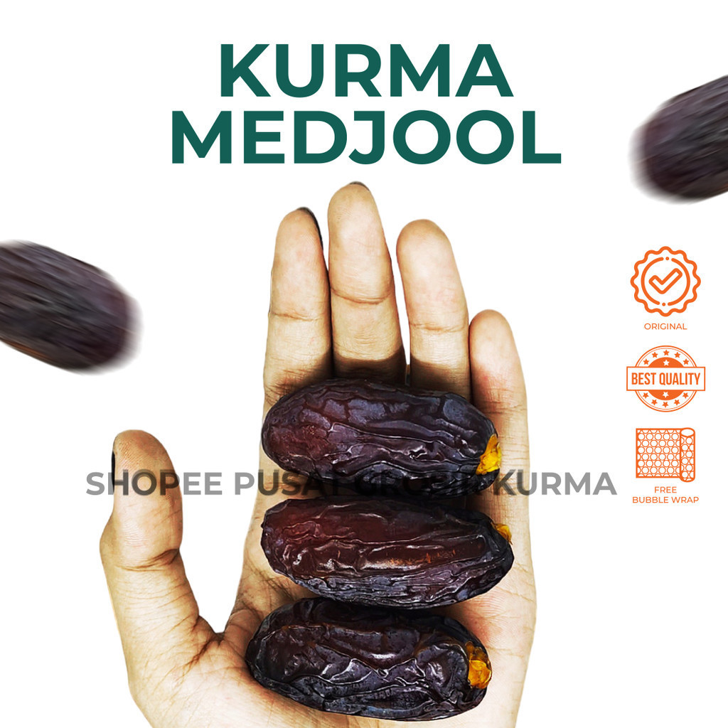 

KURMA MEDJOOL PALESTINE AL QUDS BEST QUALITY ORIGINAL 500gr/1kg