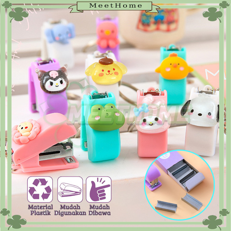 

Staples Mini Lucu Stapler/Stapler Kecil/Mini Stapler Set/Staples Perlengkapan Kantor