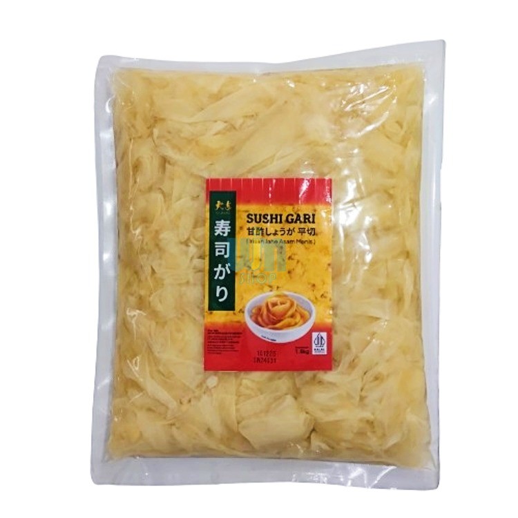 

Sushi Ginger White Java Super Food 1,5kg Acar Jahe Putih Jepang