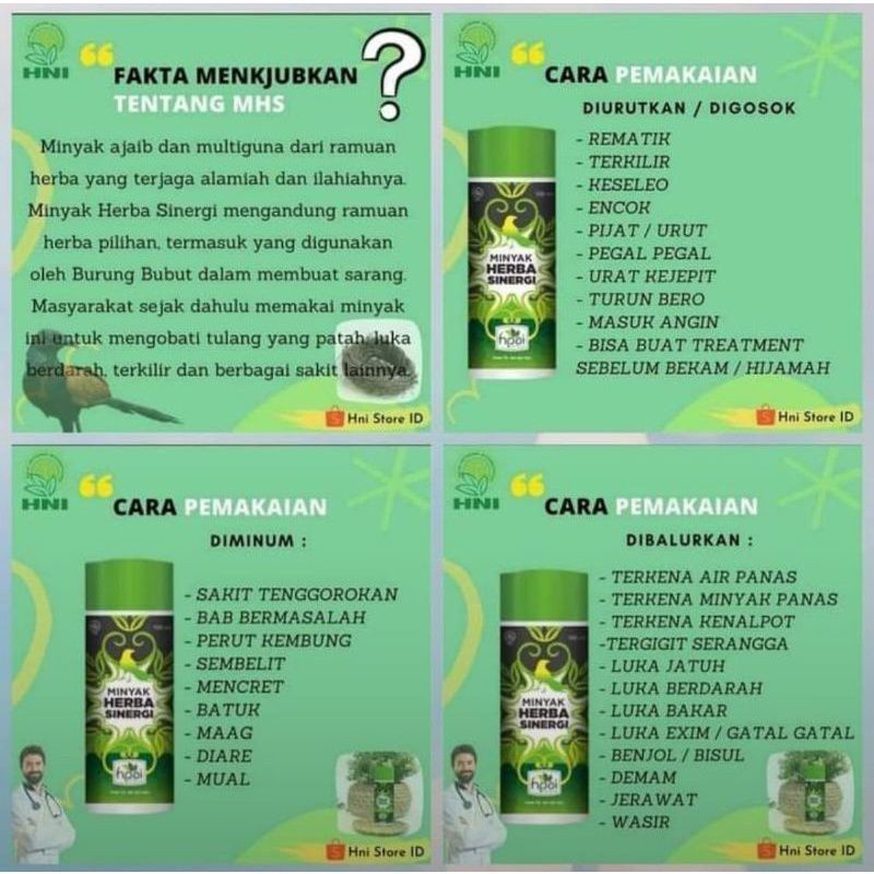 

Minyak Herba Sinergi Asli (MHS)