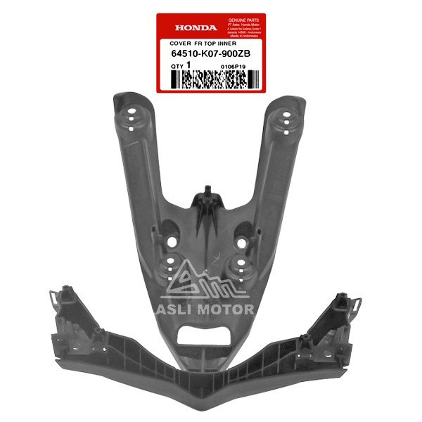 64510-K07-900ZB Cover Front Top Inner New Blade 110 Karbu Blade 125 Fi
