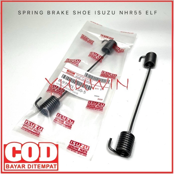 SPRING BRAKE SHOE ISUZU NHR55 - SPRING BRAKE SHOE NHR55 ELF - PER KAMPAS REM ISUZU ELF