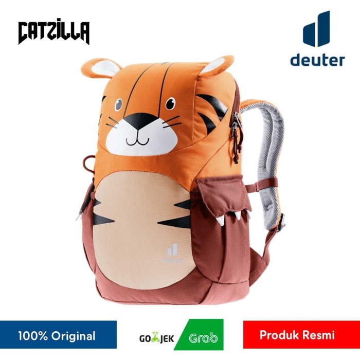 Tas Daypack Anak Deuter Kikki 8L Kids Backpack - Mandarine Redwood