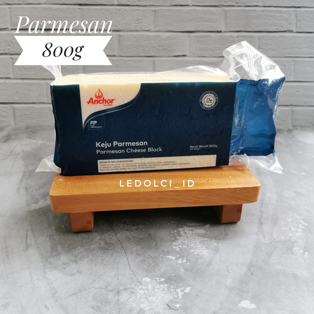 

ANCHOR KEJU PARMESAN CHEESE BLOK BLOCK 800 GRAM (KEMASAN ASLI)