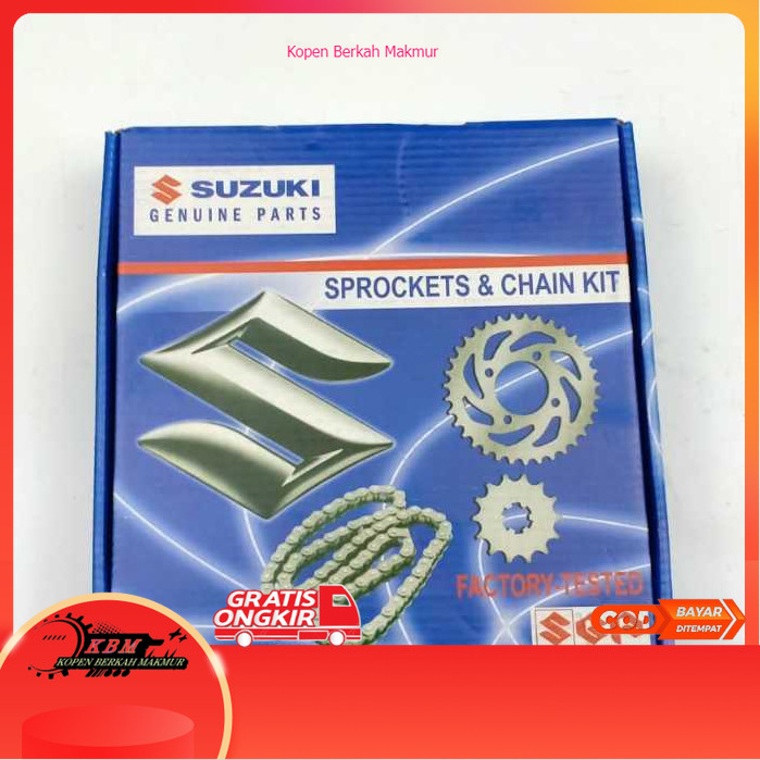 gear set satria fu - gear satria fu old - satria fu injeksi new Sparepart Motor Original