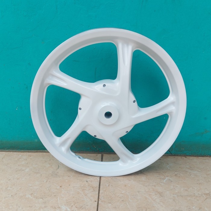 velg belakang mio j warna putih