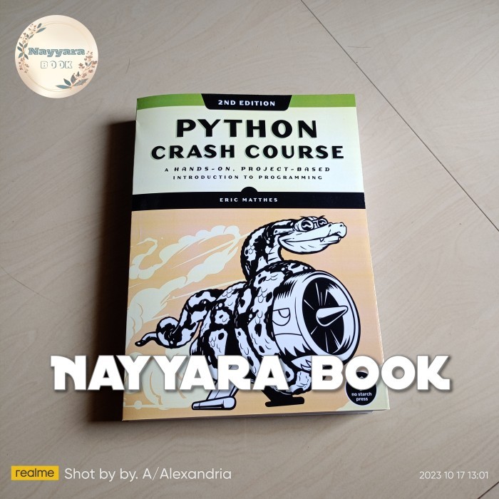 Buku Python Crash Course 2nd Edition