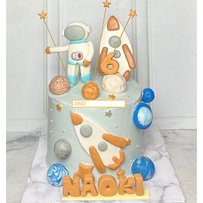 Kue Ulang Tahun Astronot / Cake Ultah Astronot Catering Malang DMT