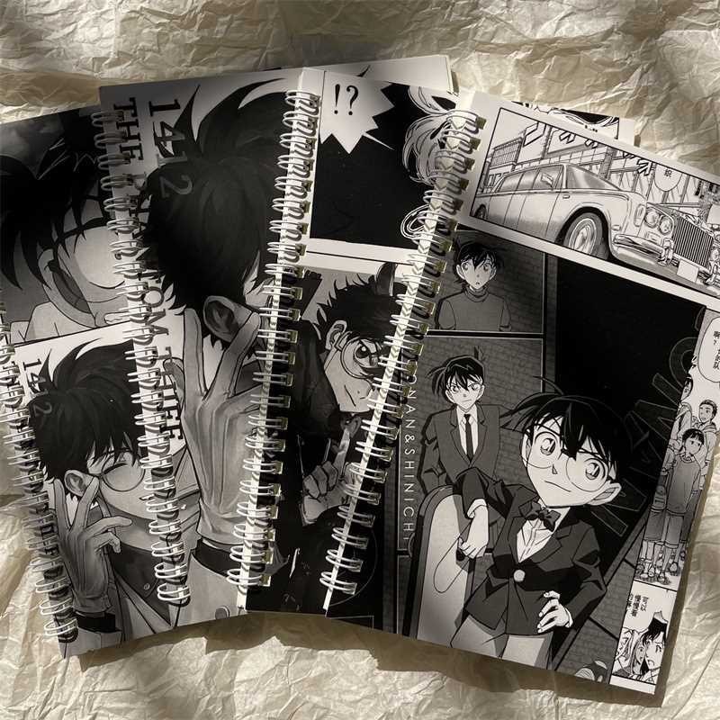 

Detective Conan Toilet-bound Hanako-kun N5543 Anime Notebook Cartoon Writing Pads Supplies School Office Stationery Student Gift