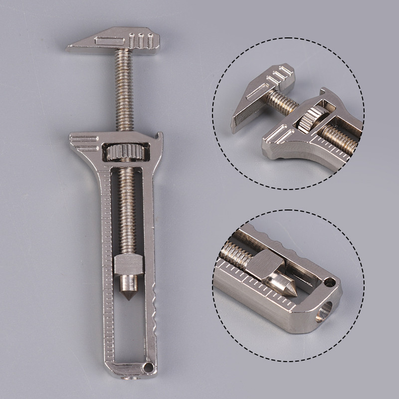 

1Pcs Mini Wrench Pocket Portable Multitool Tools For Outdoor Camping Compact Titanium Alloy Bottle Opener