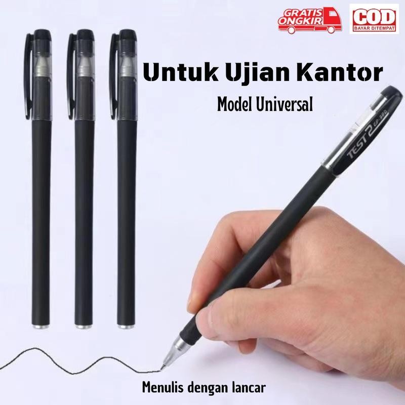 

(BISA COD) 12-24 Pcs 0.5mm isi ulang Jarum Tabung Isi Ulang Hitam Pena Karbon Pena Tanda Tangan Pena Gel Pelajar refil pena Kantor Pena Air