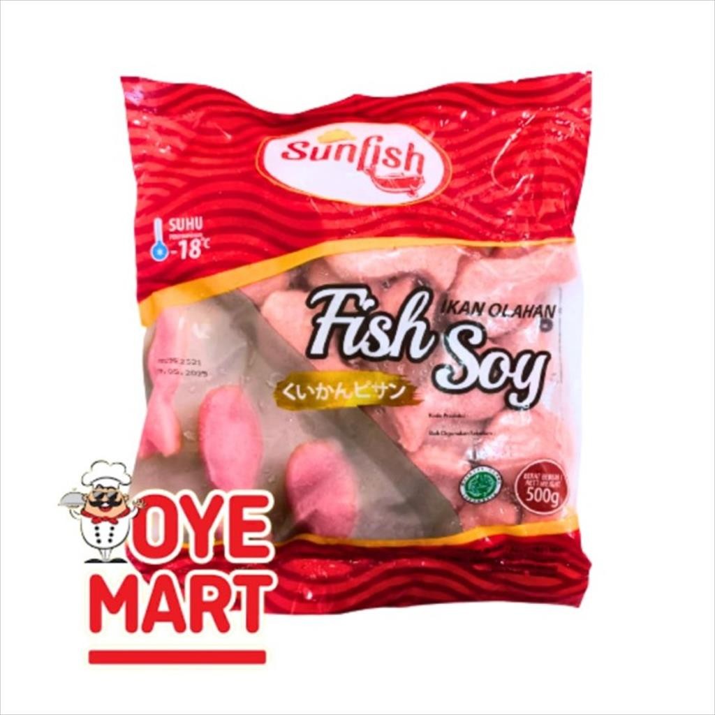 

SUNFISH FISH SOY 500GR/SEAFOOD OLAHAN BENTUK IKAN