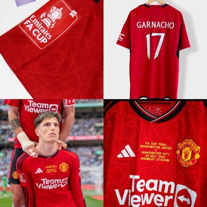 JERSEY BAJU BOLA MYUU HOME FULLPATCH FINAL WEMBLEY FA CUP 2024 + NAMESET PRINTING - XL