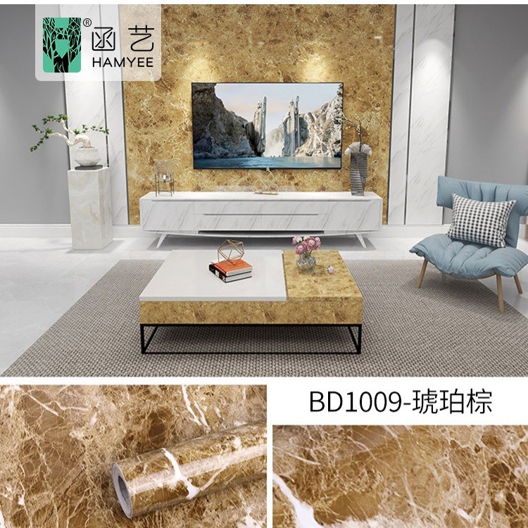 Wallpaper Motif marmer/Stiker Marmer/Stiker Lantai Marmer Glossy