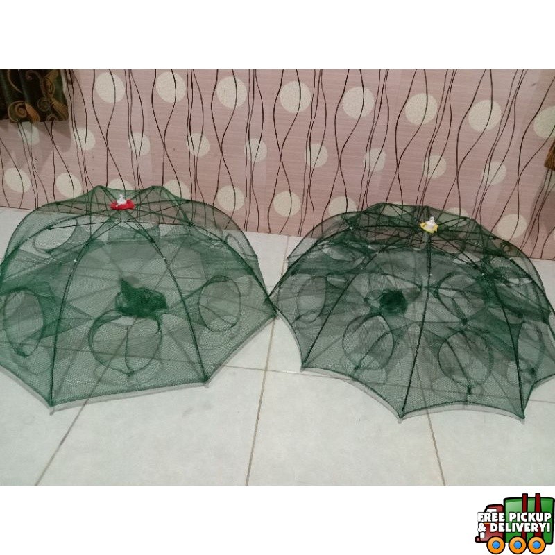 PAYUNG BUBU JARING/JEBAKAN IKAN PERANGKAP UDANG/KEPITING