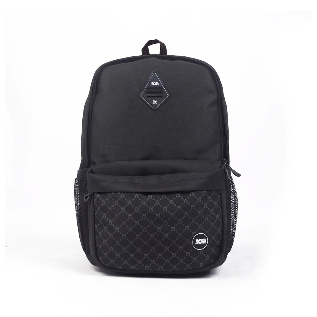 308 Absltunscrd - BACKPACK / TAS RANSEL BAG LAPTOP AU CHAIN 308 CIRCLE - Black