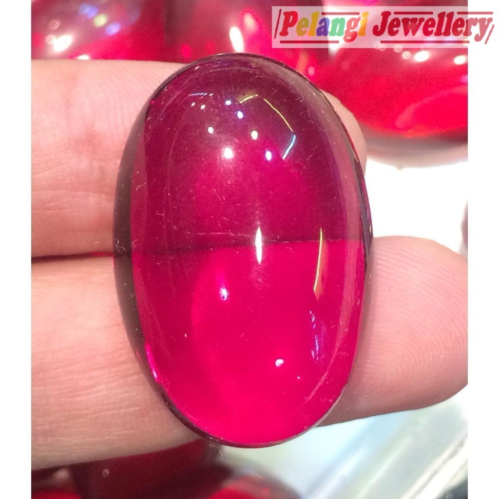 Batu Merah Siem Atau Siam Big Size HQ