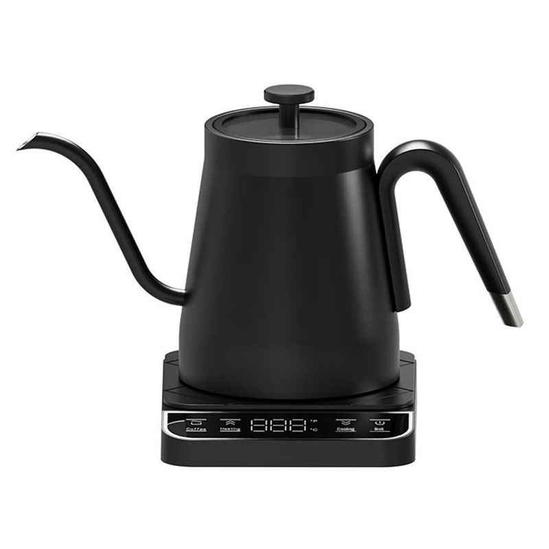 120v 220v Stainless Steel electric kettle insulation coffee pot with temperature control Gooseneck n