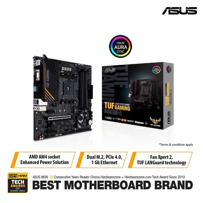 ASUS TUF GAMING B550M-E (Socket AM4)